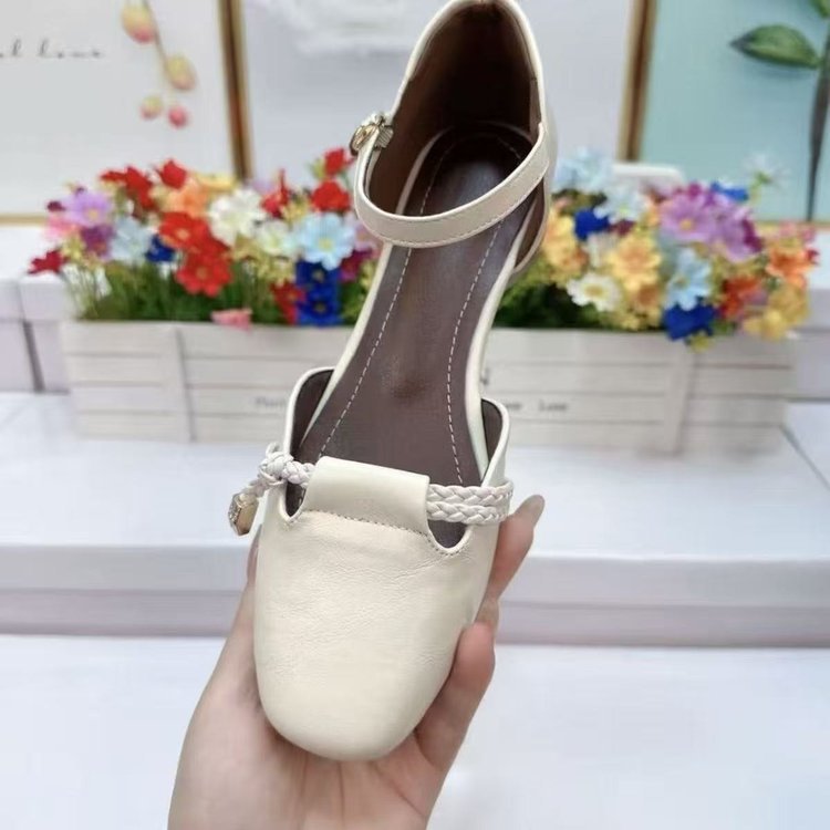 Fada de explosión de verano con sandalias de talón grueso 2026 cómodas no cansadas pie versátil con sandalias francesas para mujeres