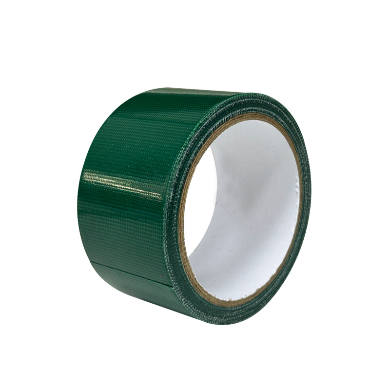 Los fabricantes venden al por mayor cinta a base de tela de un solo lado color 50 m película de mantillo adhesiva fuerte sin dejar marcas alfombra a prueba de viento cinta a base de tela