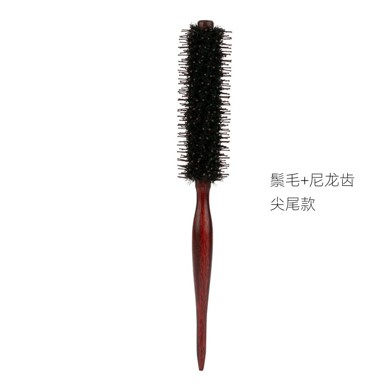 멧돼지 강모 + 나일론 이빨, 뾰족한 꼬리 스타일
