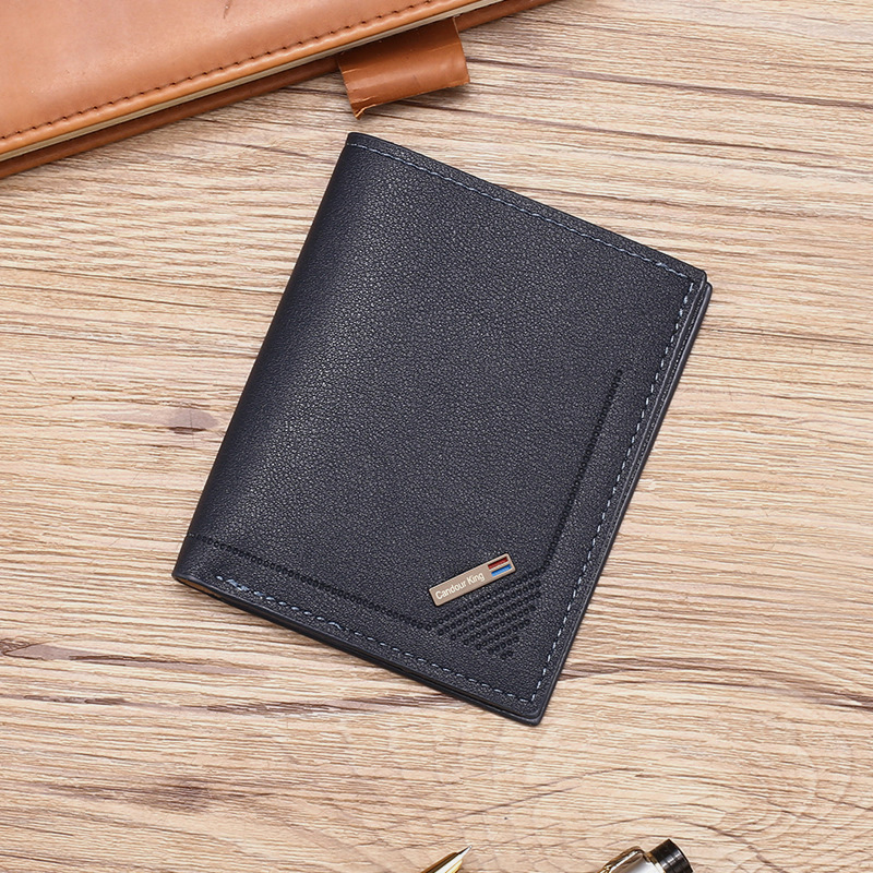Wallet Men's Short 2024 New Wallet Simple Driver's License Card Holder Youth Wallet for Father Gift Special Price Wallet Men's Short 2024 New Wallet Simple Driver's License Card Holder Youth Wallet for Father Gift Special Price