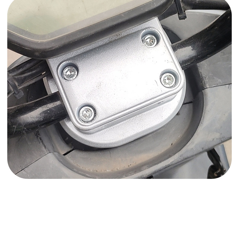 Suitable for Niu N1/Ngt/Niu N7 Handlebar Clamp Aluminum Alloy Upper and Lower Cover Handlebar Modification Parts