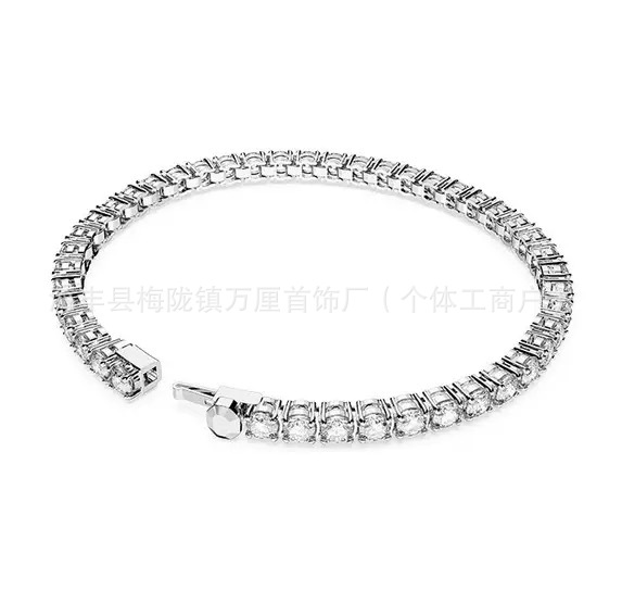 接口白钻手链【白金色】