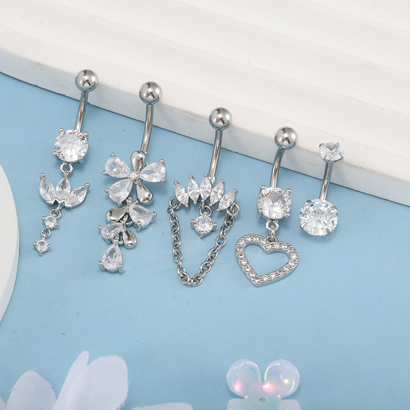 Labret piercing jewelry detail image