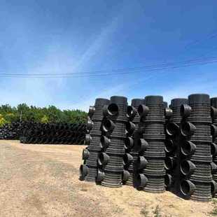 Corrugated Tube Inspection Well Pe Plastic Inspection Well Finished Sewage Well Rain Well Straight Pass-Through Sewage Well Complete Specifications