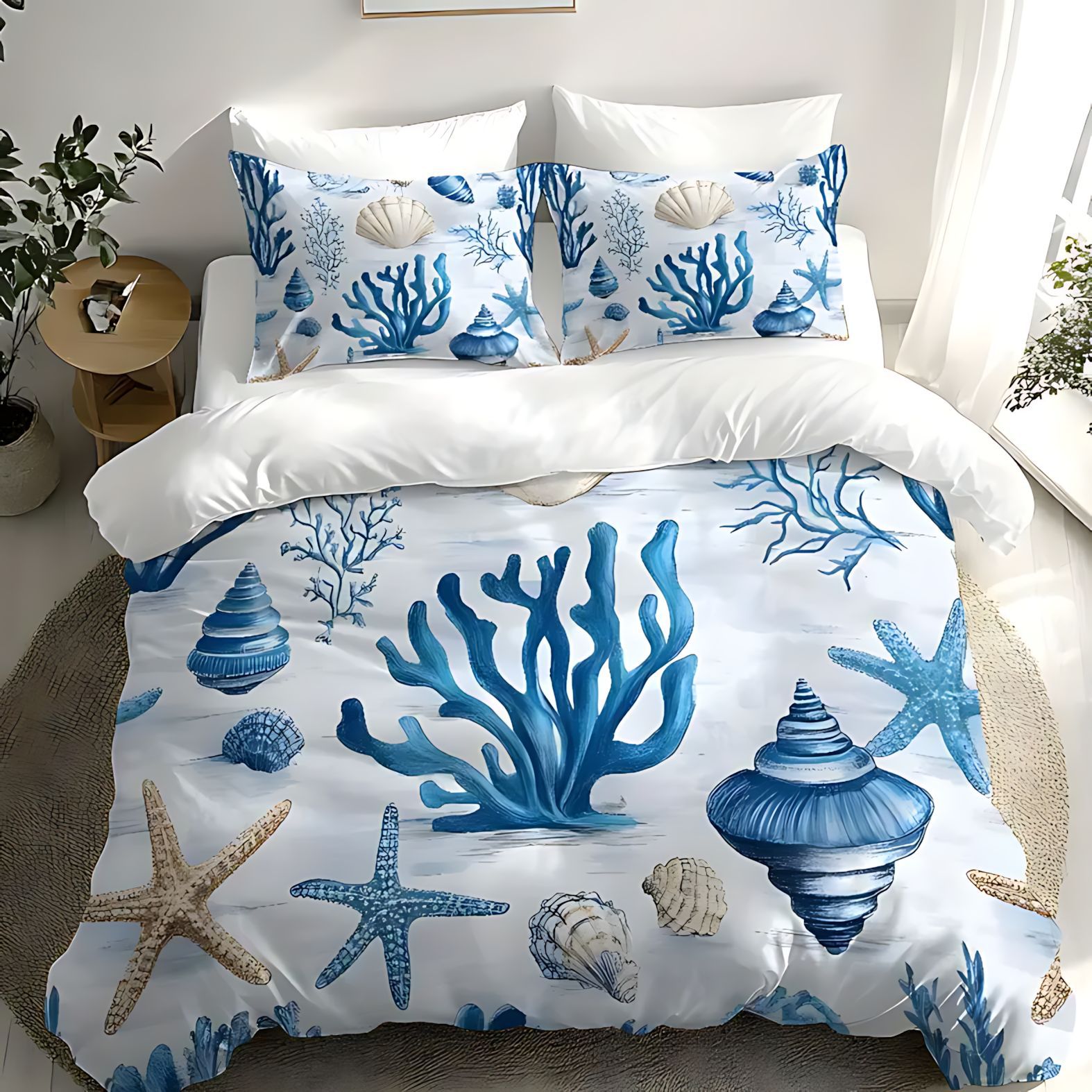 TEMU / JIT Transfronterizo Conch y Coral Moisture HD Digital Print Kit