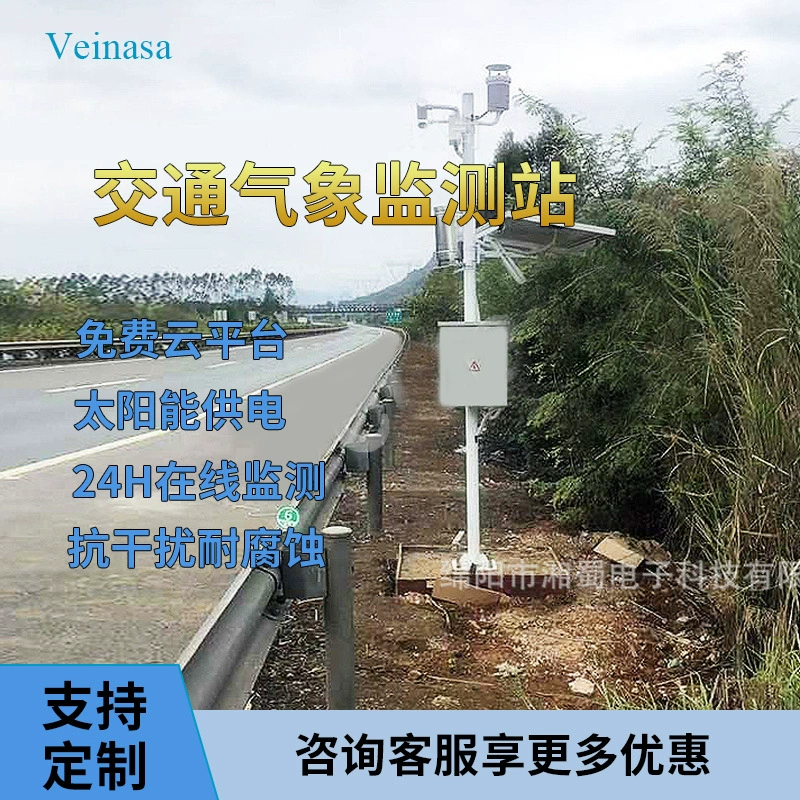 Veinasa шоссе Метеорологический мониторинг станция видимость туман лед Дождь Снег мониторинг состояния RAWS007