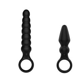 成人情趣性用品男女用器具震动后庭按摩器女性肛塞振动拉珠