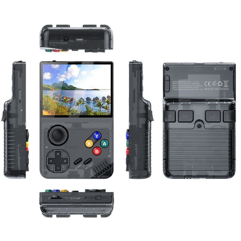 新款M19掌机可连电视PS1跨境游戏机4K HD高清大型PSP战神3D街机|undefined