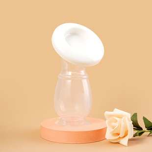 Foreign trade special plate manual liquid silicone breast pump maternal suction cup milk collector mother portable leak-proof milk propulser