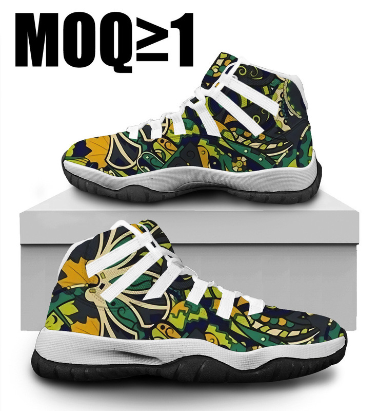 Independent station self-built station high-top sneaker 3D printing basketball shoes men's and women's lovers shoes casual shoes can be a pair of generation hair