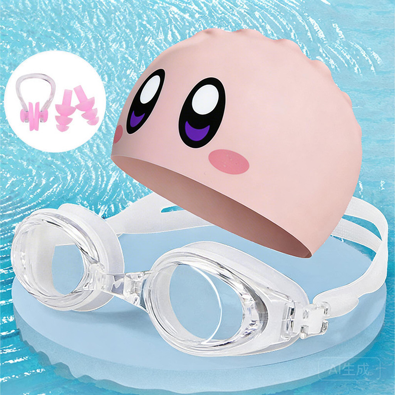 Gorro de Natación Extra Grande de 75g de Silicona Impermeable