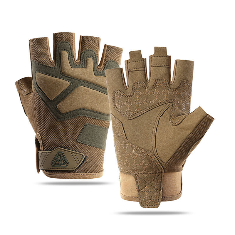 Guantes tácticos para hombres y mujeres respirables guantes de acondicionamiento físico antideslizantes de motocicleta guantes deportivos al aire libre