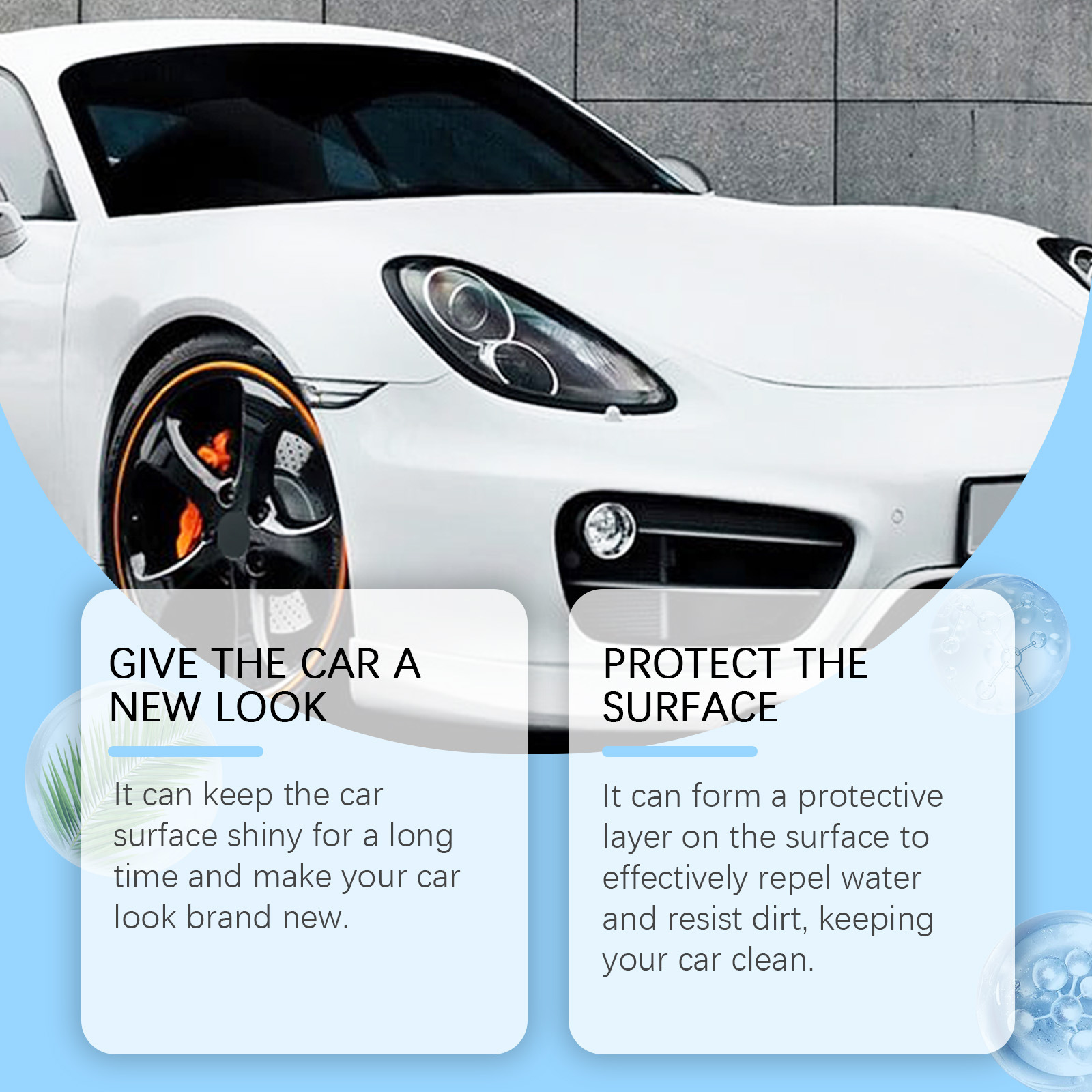 Homonth Car Polishing Wax Cleaning and Decontamination Car Paint Repair Scratch Polishing Renovation Maintenance Coating Wax