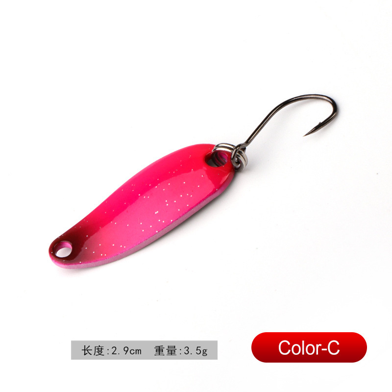 Metal Spoons Fishing Lures Spinner Spoons Baits Fresh Water Bass Swimbait Tackle Gear