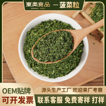 脱水菠菜粒3*3mm脱水蔬菜菠菜 蔬菜包 方便食品配料 原料厂家批发