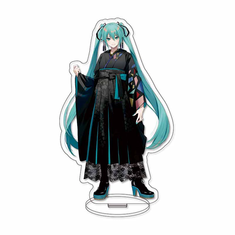 Акриловая фигурка Hatsune Miku Miku Snow, 15 см, HD-печать, подарок на день рождения