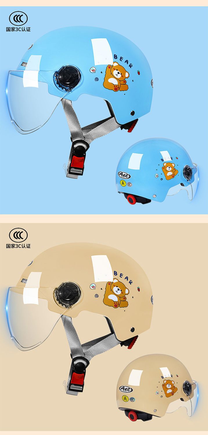 Electric Vehicle Summer Helmet 3C Certified New Hat Motorcycle Helmet