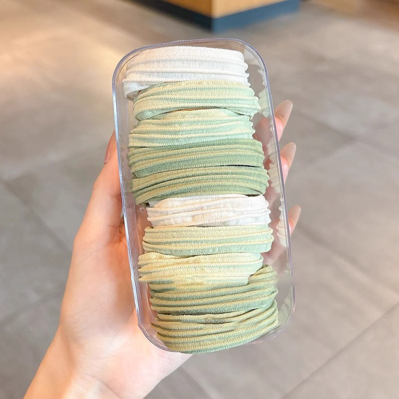 Coleteros de Alta Elasticidad, Estilo 2025, Bandas Elásticas para Mujer para Atar el Cabello, Coleteros Duraderos que No Tiraman del Cabello, Accesorios para el Cabello con Diadema.