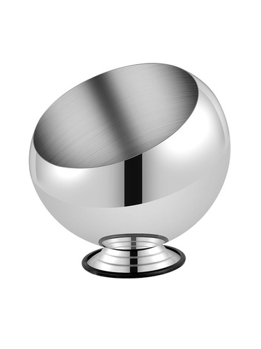 Stainless steel slanted rim sauce bowl with stand for home kitchen, hot pot restaurant, self-service tableware, spicy hot pot dipping bowl with lid