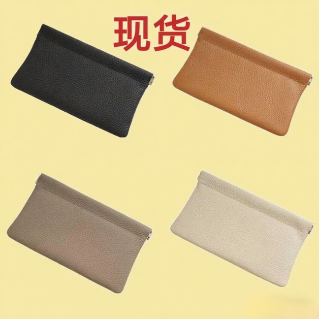 Pu Leather Clutch Bag, Ultra-Thin, Portable, Large Capacity, Can Hold Mobile Phones and Change, Korean Style Daily Makeup Storage Bag Pu Leather Clutch Bag, Ultra-Thin, Portable, Large Capacity, Can Hold Mobile Phones and Change, Korean Style Daily Makeup Storage Bag