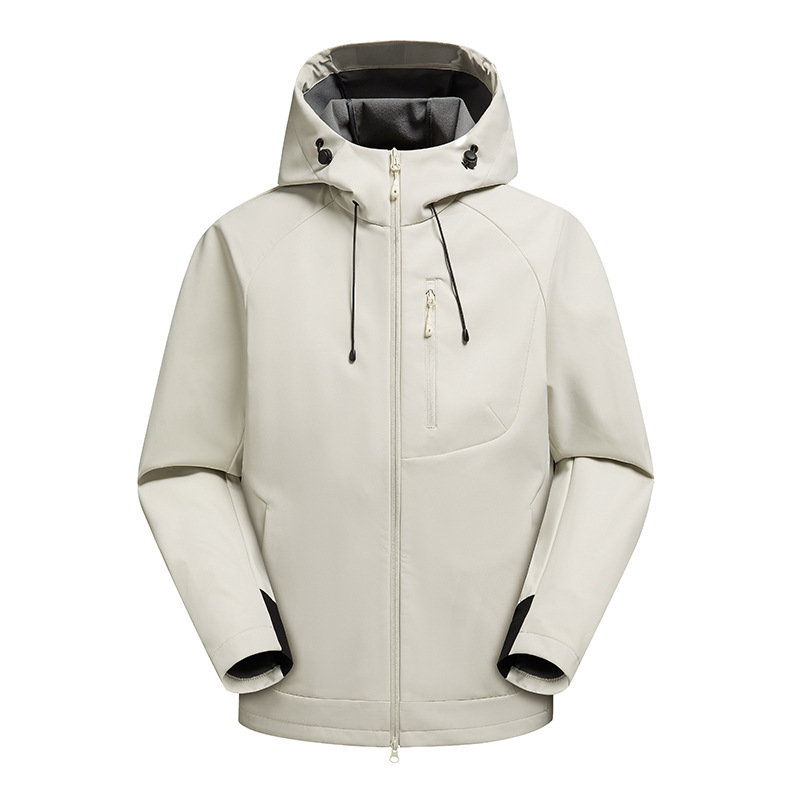 Outdoor Softshell Jacket for Men and Women, Hooded, Windproof, Waterproof, Warm, Lightweight, Hiking-Friendly, Water-Resistant Outdoor Softshell Jacket for Men and Women, Hooded, Windproof, Waterproof, Warm, Lightweight, Hiking-Friendly, Water-Resistant