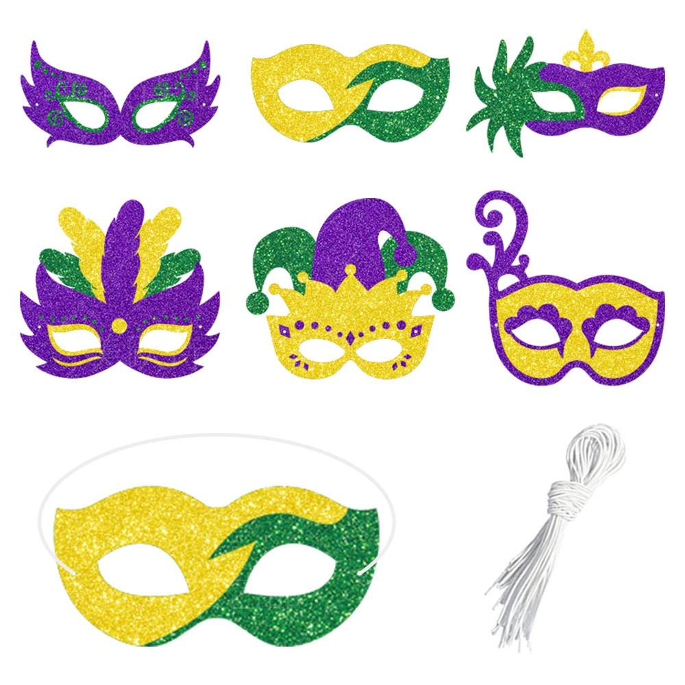Carnaval transfronterizo máscara decorativa carnaval máscara de bola máscara de ojos decorativos mascarada foto props