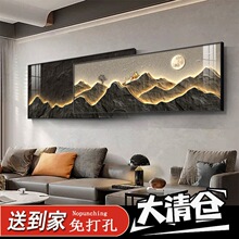 麓r大厅沙发背景墙挂画墙壁画客厅装饰画现代轻奢高档卧室床头装