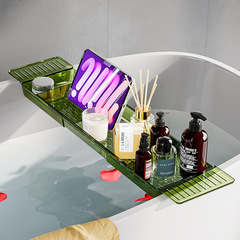 Bathroom Bathtub Shelf Multifunctional Washroom Bath Tub Phone Anti-Slip Storage Bracket