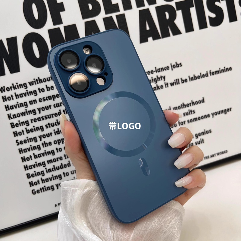 适用苹果17promax手机壳AG纳米磨砂磁吸iPhone16抗指纹高级感硬套|undefined