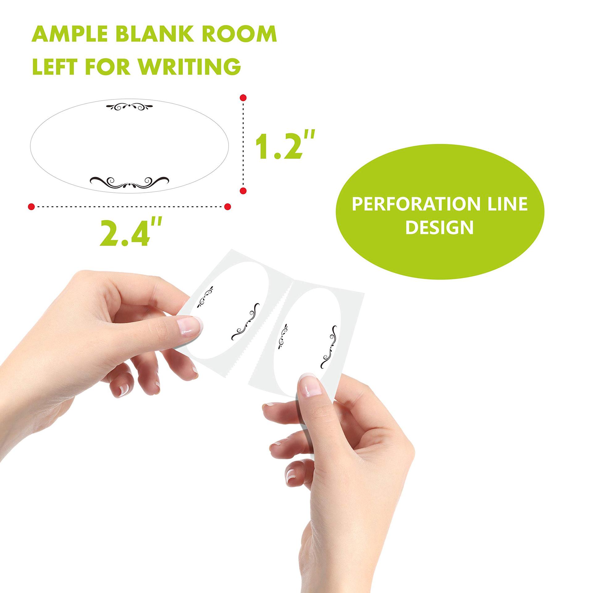 Removable Freezer Food Cabinet Labels, Waterproof and Tearproof, Removable, No Residue, Food Preservation Stickers 2