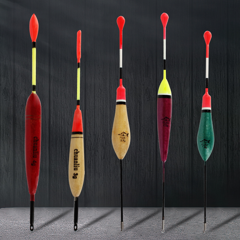 FISHKING flotador 10 peces flotador de pesca de roca balsa abeto tiro largo pesca en el mar llamativo venta al por mayor transfronteriza