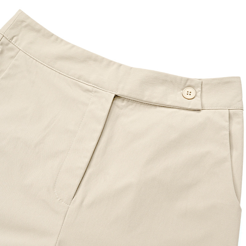 Pantalon large taille haute pour femme- Style décontracté Saison Printemps/Été/Automne 8 Pantalon Large Taille Haute pour Femme