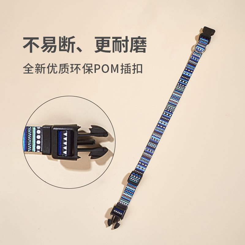 Fuente de fábrica de mascotas impresión digital perros collar perros collar perros comercio exterior gatos collar perros ventas calientes transfronterizas