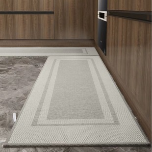 Cross-Border Kitchen Floor Mats Are Non-Slip and Oil-Proof, Scrubbable and Stain-Resistant, Home Door Long Carpets, Water-Absorbing and Oil-Absorbing Floor Mats