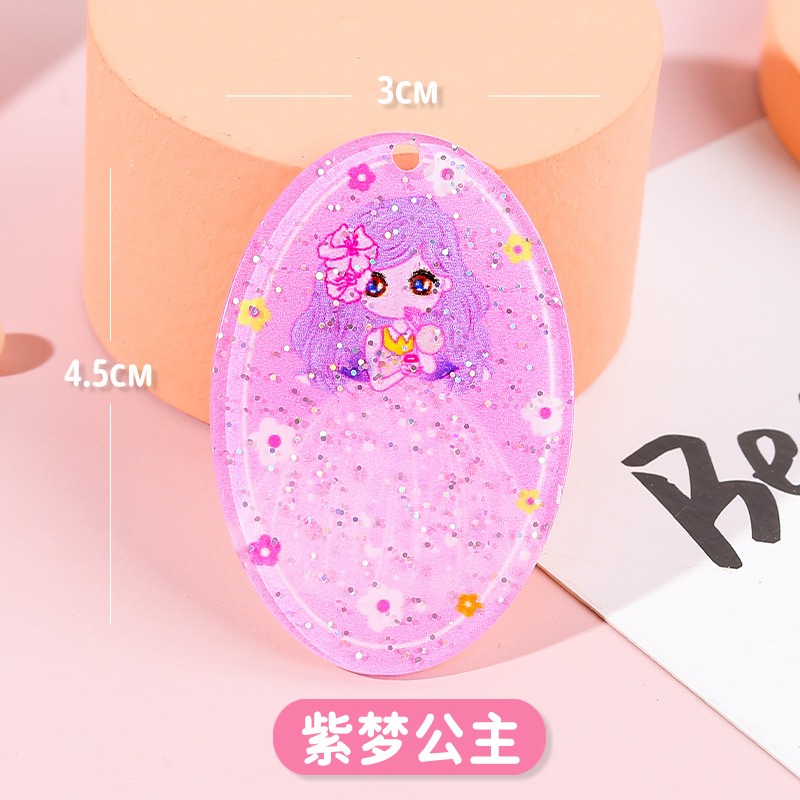 Acrylic pendant, princess style