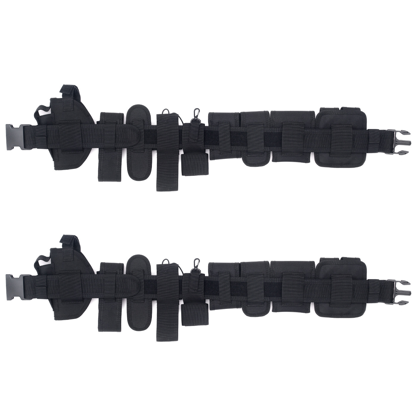 Suministros deportivos al aire libre cinturón táctico de 10 piezas extraíble bolsa de accesorios sello de la cintura herramienta de seguridad cubierta de tiro rápido