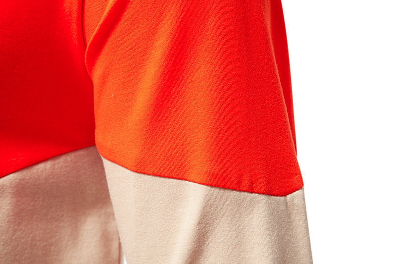 Herr t-shirt med lång ärm rund hals höst vinter stil mode_voghion.com