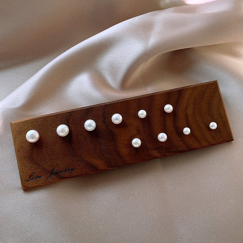 Simple Style Geometric Copper Plating Ear Studs 1 Pair