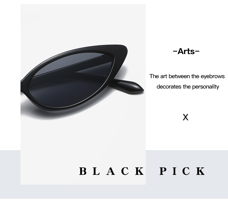 25g Weight Full Frame Glasses Structure Sunglasses Classification Ac, UV400 Protection Lens Material Cat Eye Glasses Style Outdoor, Daily Occasion Solid Color Pattern All Seasons Season Unisex Gender Retro, Simple Style Style Retro Simple Style Solid Color Ac UV400 Protection Cat Eye Full Frame Women's Sunglasses 4