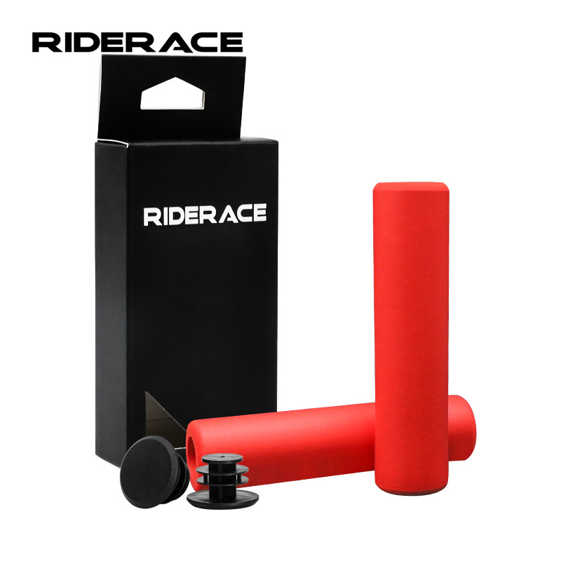 Silicone Handle Set Bicycle New Silicone Material Mountain Bike Anti-slip Sponge Handle Set