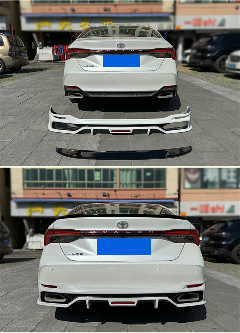 Suitable for 2019-2023 Toyota Avalon In-Stock Body Kit with Front and Rear Lip, Side Skirts, and Modified Parts