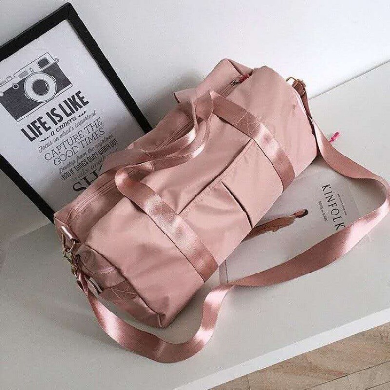 Men's and women's printed logo wet and dry separation swimming fitness sports bag lightweight portable travel bag large capacity luggage bag Men's and women's printed logo wet and dry separation swimming fitness sports bag lightweight portable travel bag large capacity luggage bag
