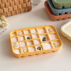 自作氷箱注水押し氷格金型食品級シリコン氷格乳児補助食冷凍氷格