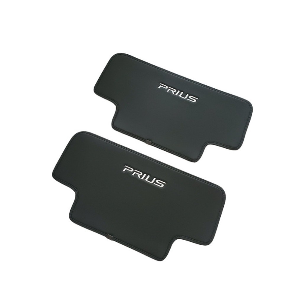 Car rear seat anti-kick pad, seat back protective pad with car logo, interior anti-dirt and wear-resistant protective pad