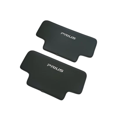 Car rear seat anti-kick pad, seat back protective pad with car logo, interior anti-dirt and wear-resistant protective pad (Chair back anti-kick pad) - the-letters-required-for-the-message