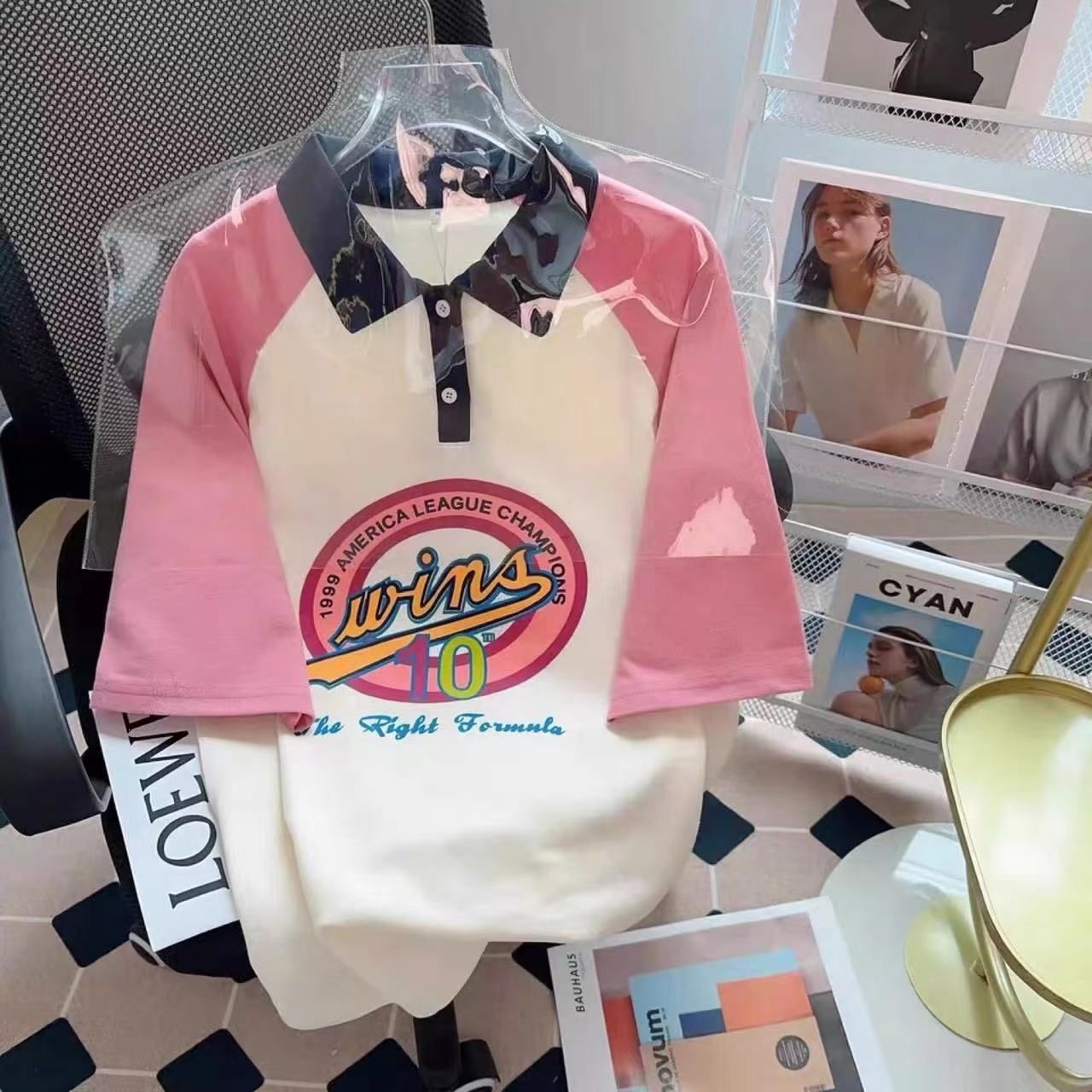 Girls' Summer Outfit Set 2025 New Style Thin and Stylish Polo Shirt Short Sleeve Children's Summer Shorts Casual Two-Piece Set