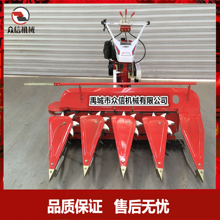 手扶割捆机水稻小麦芦苇割捆机收获机牧草打捆收割机谷子割晒机