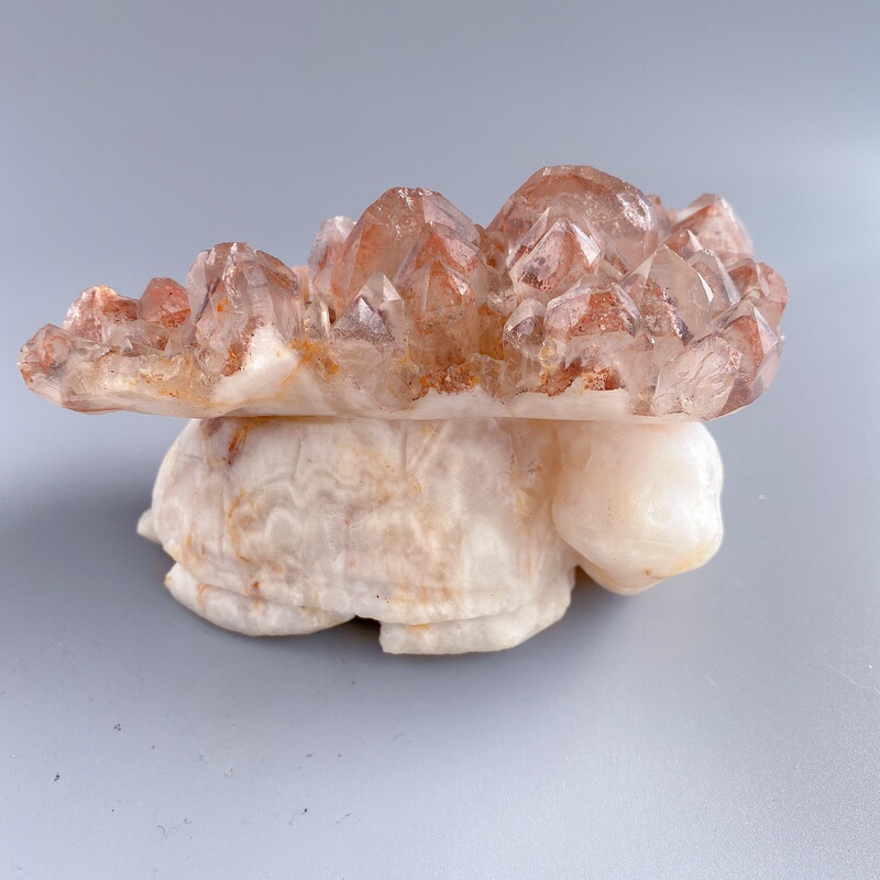 天然晶簇乌龟小摆件桌面摆件多种水晶手工雕刻件装饰直供 图 3