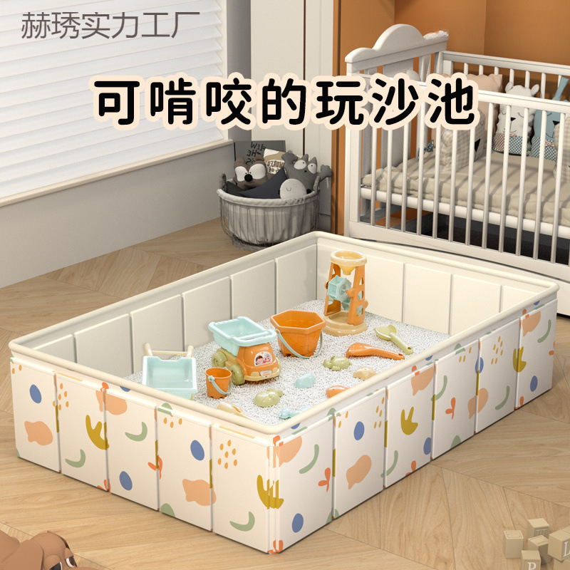 砂プール子供用屋内砂おもちゃ砂フェンス赤ちゃん砂掘りセット砂子供用非毒性|undefined