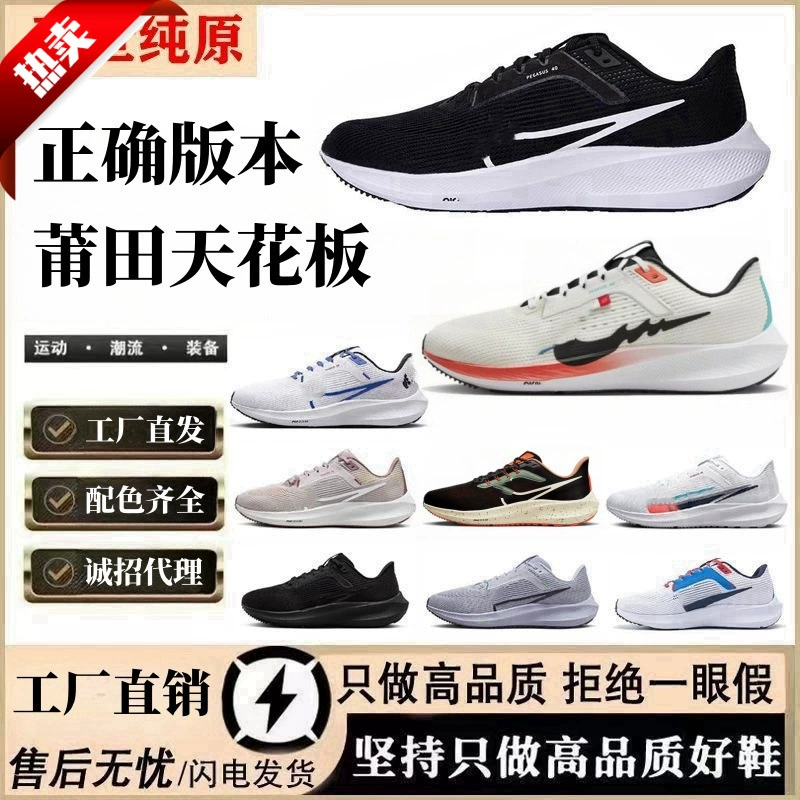 Обувь Путянь Чистый оригинальный Пегас 39 поколений на Луну 38 поколений двойных крючков